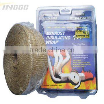 High Temperature Exhaust Insulating Warp Thermal Wrap