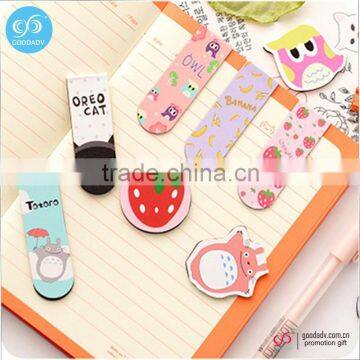 Chinese suppliers promotional 3d souvenir bookmark custom magnetic bookmark