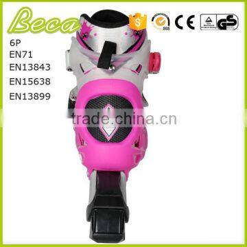 Wholesale Adjustable Children Retractable Roller Skate Shoes photo-3