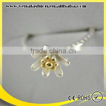 Flower Novelty Smart 925 New Design Rings Silver Jewelry photo-2