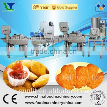 China High Quality Industrial Chicken Nugget and Burger Machine