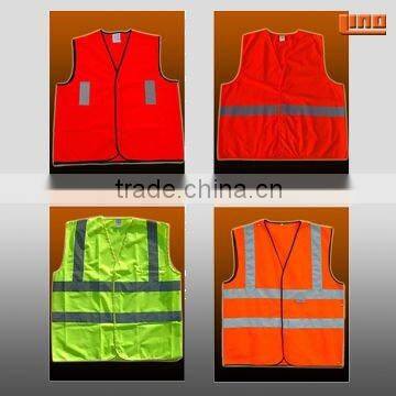 100% polyester reflective safty vest