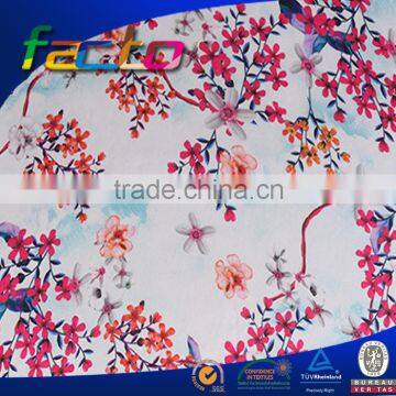 polyester chiffon paper digital printed fabric 2015 hot sell