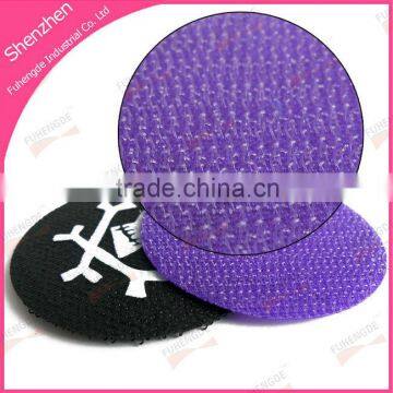 High Quality hook loop Low Price Colorful Costumized Dots & Letters