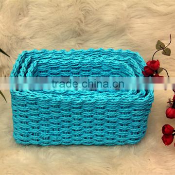 set of 3 cheap gift baskets, flower baskets, storage baskets