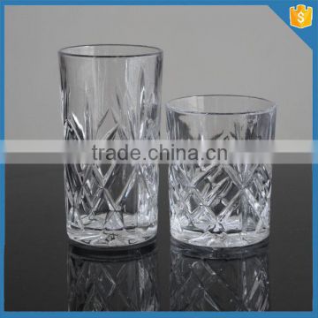 high quality glass cup wine glasses whiskey glass set