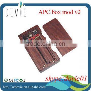 APC v2 wood mech box mod