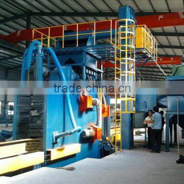 Roller conveyor H Beam Shot Blast cleaning Machines