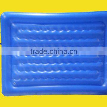 fashional high quality pink/blue clore inflatable pool bed