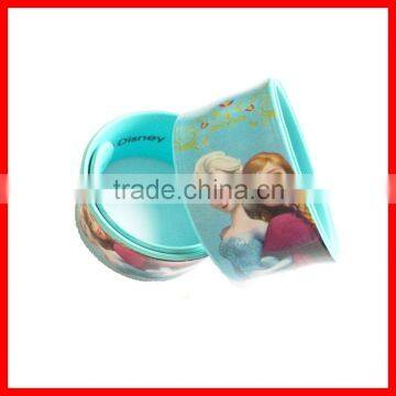 Hotsale anna and elsa silicone bracelets promotional gifts bracelets