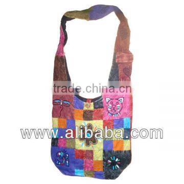 Shoulder sling hippy bag