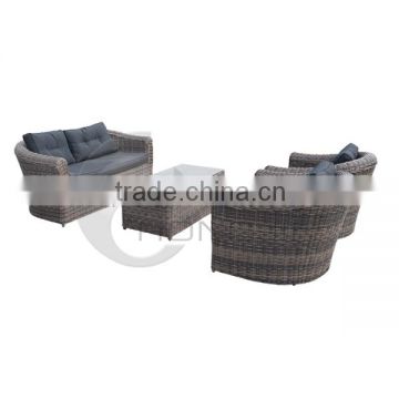 Patio Rattan Furniture Sofa Sets/ Outdoor Wicker Sofa Sets