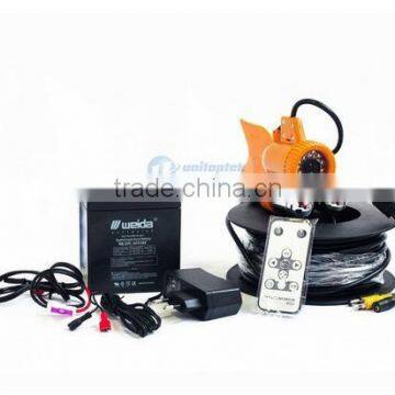 CCTV 1/3 SONY CCD 650TVL Underwater Fishing Camera For Fish Finder 7" TFT LCD Monitor 20M Cable 24pcs White LED With Two Stick photo-3