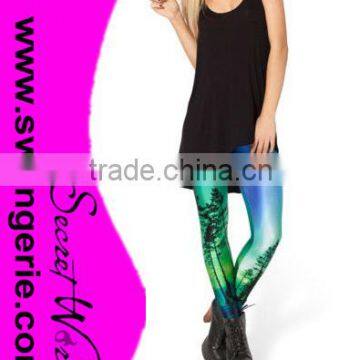 Wholesale! Newest Design Galaxy Leggings JELLYFISH PINK LEGGINGS photo-2