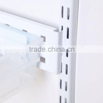 High Quality DIY Metal Double Slotted Wall Upright Closet and Hanging photo-6