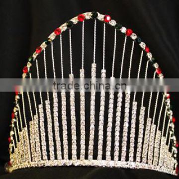 Adjustable Band Holiday Crown and tiara