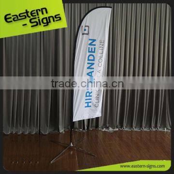 Promotion Custom Printed Outdoor Advertising Banner Flying Flag Feather Flag