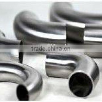 Sanitary stainless steel bend