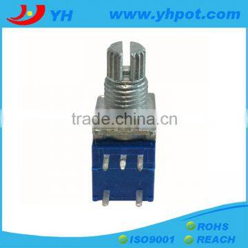 changzhou radio volume control 9mm ohm 50k rotary potentiometer switch