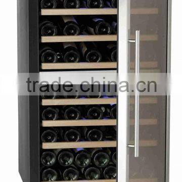 190L 66 Bottles High Quality Horizontal Wine Cooler