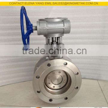 CF8 Metal Seated Butterfly Valve