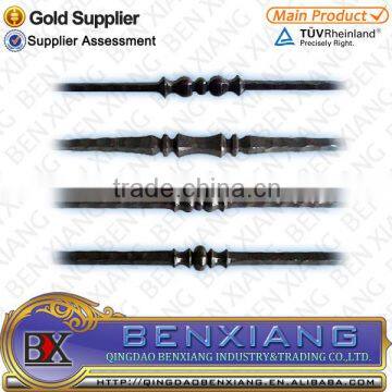 popular wrought iron forged pickets fluted balusters