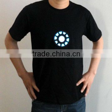 music activated high quality light up t-shirts