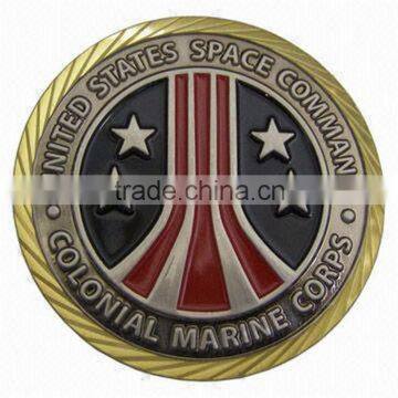 High Quality Fake Antique Brass Coin, 3D Commemorative Coin photo-3