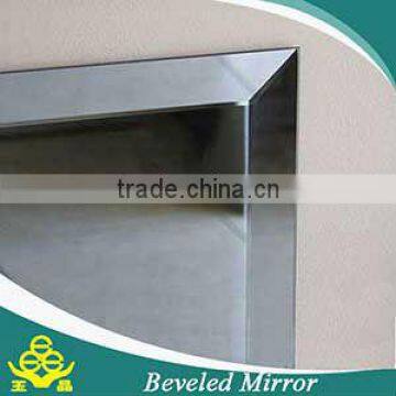 yujing clear square beveled silver mirror wholesale in China