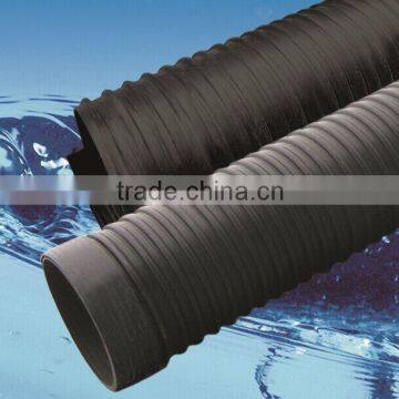 HDPE roll pipe discharge water corrugated pipe