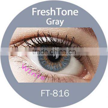 wholesale FreshTone gray tri color contact lens lentes de contactos                        
                                                Quality Choice