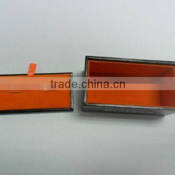 Leather PU paper cufflink box