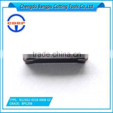 CDBP carbide insert grooving and parting N123G2-0318-0008-GF