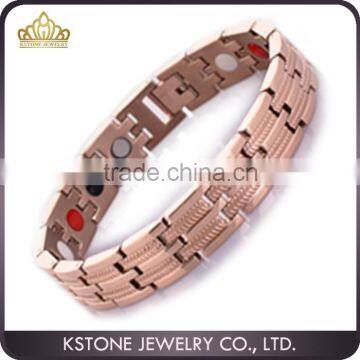 KSTONE Men's titanium germanium magnetic energy Bracelet
