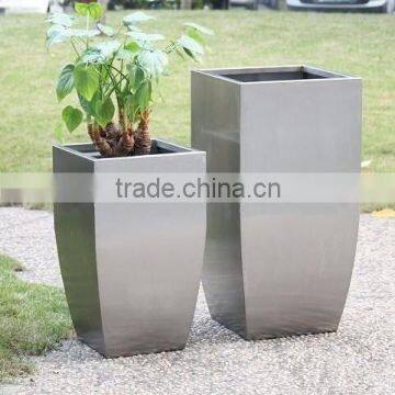 2016 New style different shape stainless steel planter pot in Ningbo Factory