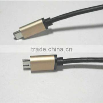 USB 3.1 Type C Cable - C Male to Micro B Male - Super Speed + 3A 10 Gbps - 3.3 Ft Long