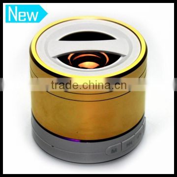 Top Quality Gold Portable Mini Wireless Bluetooth Speaker