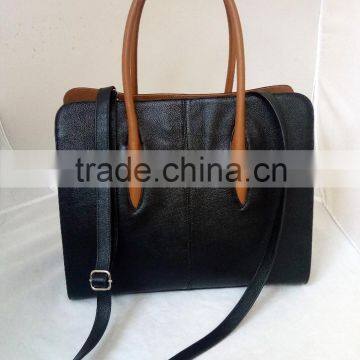 2016 Designer Leather Bag New Look Cow Hide Hand Bag Woman Portfolios photo-2