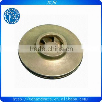 Investment Casting/Lost Wax Casting Part, Impeller, Made of Stainless Steel, with Zinc Plating