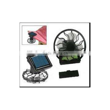 2012 Hottest Promotional Gift Rechargeable Clip Solar Energy Mini Fan