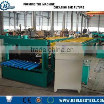 High Quality Aluminium Roofing Sheet Roll Forming Machine Prices / Metal Roof Roller Former