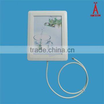 AMEISON 2400 - 2483 MHz Directional Wall Mount Photo Frame Flat Patch Panel 14 dBi 2.4 GHz WiFi hotspot antenna