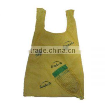 Hot Sale polyester drawstring shoe bag for backpack