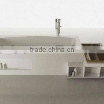 cast stone bathtub,wood catinet bathtub,artifical stone bathtub