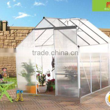 With Cheap Price 6 FT Wideth Aluminum Walk-in Garden Greenhouse