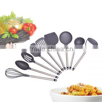 Stainless Steel Handle Nylon Cooking Utensil Sets