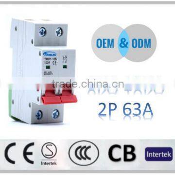 home solar systems high breaking capacity 6KA 10KA elcb breaker