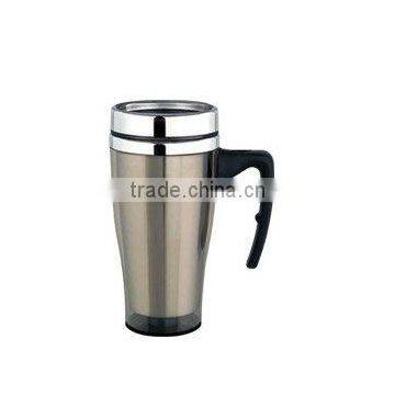 stainless steel double wall car mug MZ-PS021