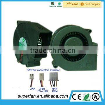 High speed dc 97mm 12v fan blower , exhaust fan blower