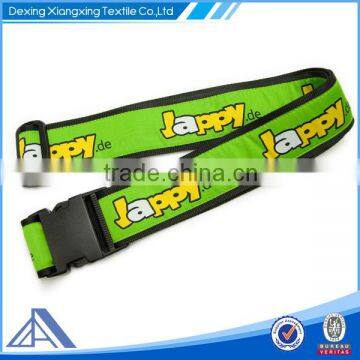 luggage belt lanyard with lock